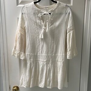 Allison New York White Lace Women Dress